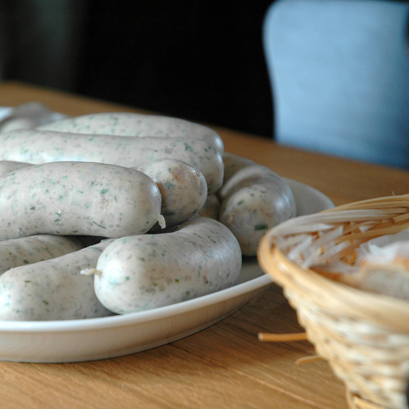 Speis & Trank, Spezialitäten, Hamburger Weisswurst